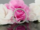 2ct Round Lab Created Diamond Eternity Wedding Band Ring 14k White Gold Finish