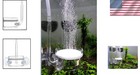 Co2 Diffuser Glass 1 5  U-shape Tube For 20-50 Gallon Planted Aquarium Tank