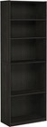 5-shelf Wood Bookcase Adjustable Storage Shelving Book Wide Bookshelf Home