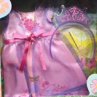 American Girl Doll Wellie Wishers Pajama Set Outfit Dress Headband Robe Nightie