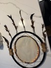 2 Native American Dream Catcher Craft With Chimes  Feathers  And Beads Set