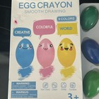 New 9 Colors Egg Crayons For Kids Non-toxic Washable Fast Shipping