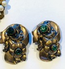 Vintage 1930s 1940s Lot Of 3 Dress Clips