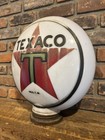 Nice All Original 1930   s Cast Milk-glass Texaco Gas Pump Globe Free Shipping