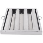 25  X 16  Stainless Steel Hood Grease Commercial Exhaust Filter Baffle Kitchen