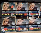  14  Gte Vintage Sylvania Flash Bar 600 Polaroid 600 Camera 10-flashes Blue Dot