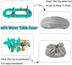 Leak-proof Kids Water Table With Cover  Outdoor Play Toys Playset For Toddlers 3