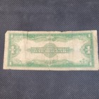 1923 One Silver Dollar Horse Blanket Silver Certificate Large Size Us Mint Note