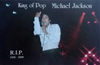 Michael  Jackson    king Of Pop    12 X 18 Original Poster
