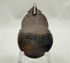 Quality Vintage Signed Sterling Silver Native American  Turquoise Pendant 12g