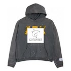 Gotofree 24fw Hoodie Distressed Atk Hooded Hoodies Sweatshirt Vintage Top Jumper