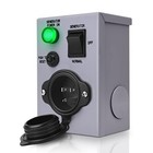 Easy-install Waterproof 120v Generator Transfer Switch With Overload Protection
