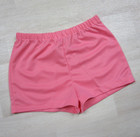 Vintage 60s 70s High Rise Hot Pants Shorts Mod Disco Polyester Bubblegum Pink