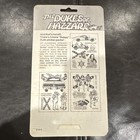 The Dukes Of Hazzard Puffy Stickers Pack  1012 Cooter Daisy Luke Bo