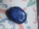 81 00ct Deep Blue Sapphire Oval Cut Untreated Natural African Loose 32x25x13mm