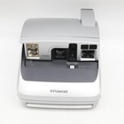 Vintage Polaroid One 600 Instant Film Camera Silver 100mm Focus Range 2 Ft
