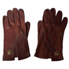Vintage Etienne Aigner Women   s 7 Leather Gloves Oxblood Red Maroon Made In Italy