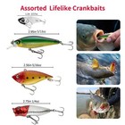78pcs Fishing Lures Kit For Bass Trout Salmon With Spoon Lures   Worms