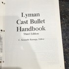 Lyman Cast Bullet Handbook 3rd Edition Reloading Manual Illustrated English 1980