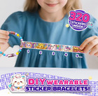 Diy Sticky Rolls Bracelet Stickers With Sticky Roll Book  Includes 320pcs Wea   