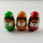 1970s And 2009 Hasbro Weebles Lot-9 Different Figures Sizes
