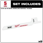 Milwaukee M12 Hackzall Bi-metal Blade - Metal Scroll 5pk