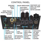 Westinghouse Open Box 12 500 9 500-watt Dual Fuel Portable Generator