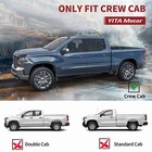 For 2019-2026 Silverado sierra Crew Cab 6inch Running Board Nerf Bars Side Steps