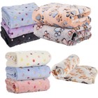 Various Puppy Blanket For Pet Cushion Small Dog Cat Animals Bed Soft Warm Mat