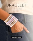 Friendship Bracelets Trendy Heishi Clay Bead Bracelets Stack Gold Light Pink