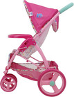 Baby Alive Doll Jogging Stroller Badger Basket Three Wheel Doll Play Kids Age 3 