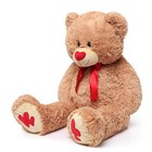Giant Teddy Bear 35  Stuffed Animal - Red Heart Footprints Big Teddy Bear Plu   