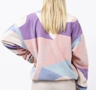 Eivy Fleece Swedish Abstract Pastels     Large Ski   Snowboard Comfy