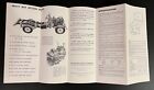 Vintage 1961 Land Rover 88 And 109 Hard   Soft Top  Sales Brochure Folder Usa