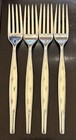 Gorham Sterling Silver Stardust 4 Dinner Forks 7 1 2    No Mono