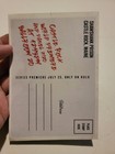 Rare Stephen King    greetings From Castle Rock    Postcard 2018 Comic-con Mint