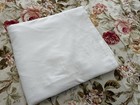Frette Percale King Flat Sheet White Cotton Italy 106x126 Hotel Luxury
