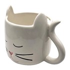 Cat Coffee Mug Cup  my Kid Has Whiskers 