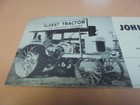 Vintage John Sloss Co  Santa Rosa California Oldest Tractor Ink Blotter
