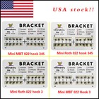 Dental Brackets Metal Ortodoncia Braces For Teeth 022 Roth Mbt 3 3-4-5 Hooks