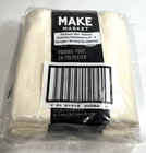 Blank Tote Bags 13 5 x13 5 x4  Make Market Re-usable Polyester  36 Bag Pack 