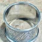 Sterling Silver Brite Cut Napkin Ring No Mono Marked 649 A 29 45 Grams