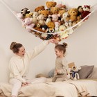 Stuffed Animal Storage Hammock Net Corner Plush Toy Organizer Nursery Decor 