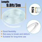 Dvecue Air Conditioner Drain Hose Kit 10 Feet Ac 10 Feet  Transparent