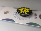 Popsockets Popgrip Cell Phone Smiley Grip   Stand - Splat