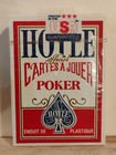 Brand New Sealed - Hoyle Plastic Coated Official Poker Playing Cards - Red Deck
