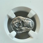 Lydia Lion V Bull Half Stater Ngc Ch Vf Ancient Silver Coin
