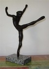 Edgar Degas   Arabesque    Bronze Sculpture Signed And Numbered