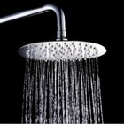 8   Round Stainless Steel Rain Shower Head Chrome Bathroom Top Sprayer Faucet