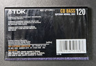 Tdk 120 Minute Cd Bass Blank Audio Cassette Tape-brand New Factory Sealed